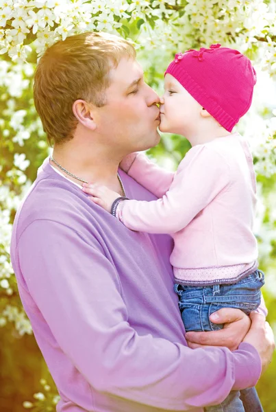 Vater und Tochter — Stockfoto