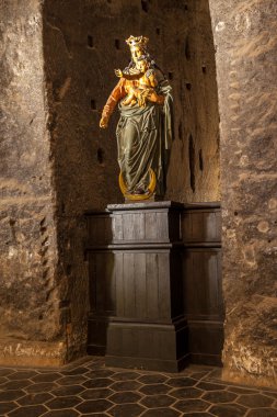 17. yüzyıldan kalma zafer heykeli Our lady.