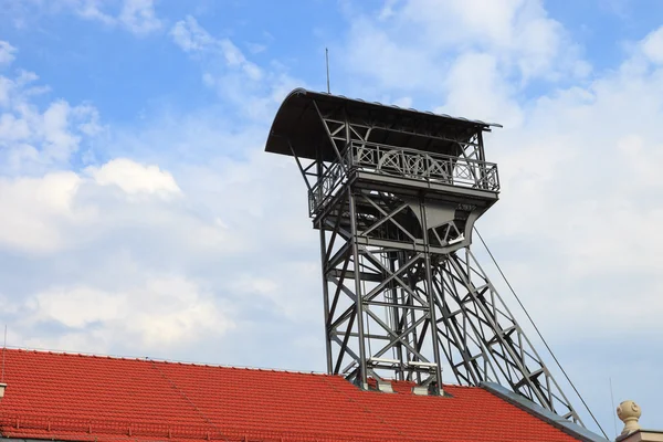 Salt mine shaft — Stock Photo, Image