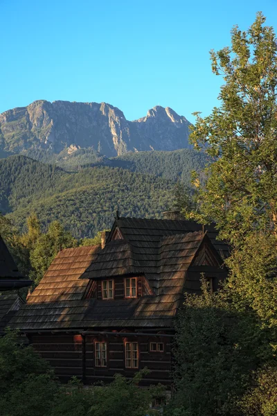 De bovenste giewont bekijken — Stockfoto