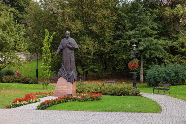 Estatua del Papa Juan Pablo II — Foto de Stock