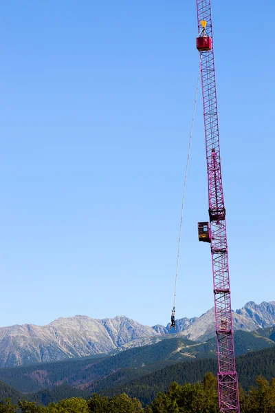 Salto de bungee — Fotografia de Stock