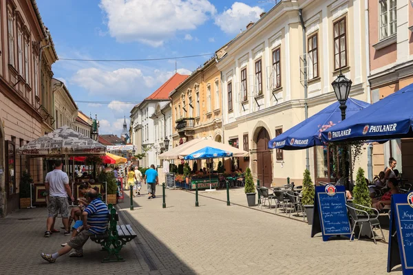 Eger v Maďarsku — Stock fotografie