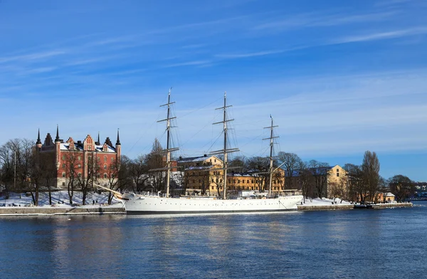 Gamla segelfartyg — Stockfoto