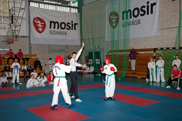 Mistrovství v taekwon-do — Stock fotografie