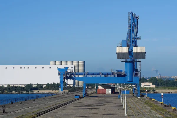 Gantry cranes — Stock Photo, Image