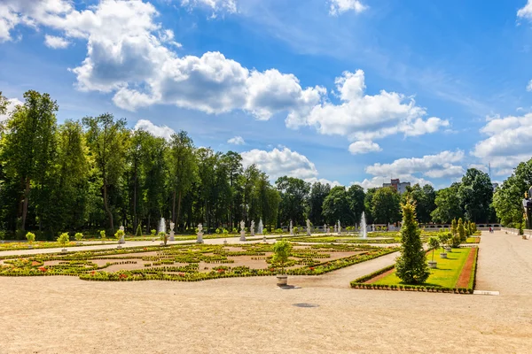 Trädgårdar i bialystok — Stockfoto