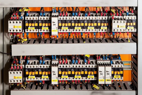 Electrical control panel — Stock Photo, Image