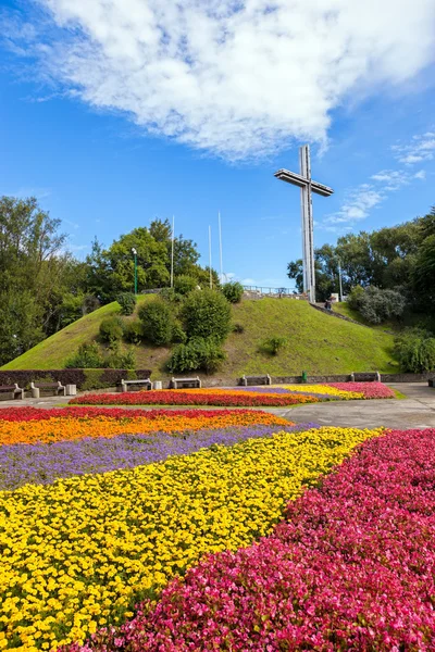 Großes Kreuz auf der Schanze — Stockfoto