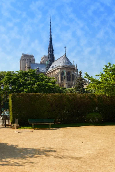 Catedral de Notre Dame en París — Foto de Stock