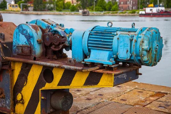 Oude elektrische motor — Stockfoto