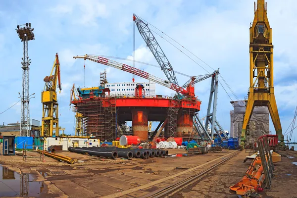 Industriële weergave — Stockfoto