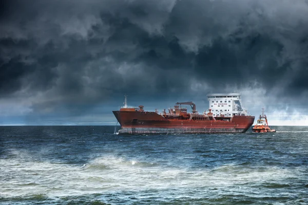 La tormenta en el mar —  Fotos de Stock