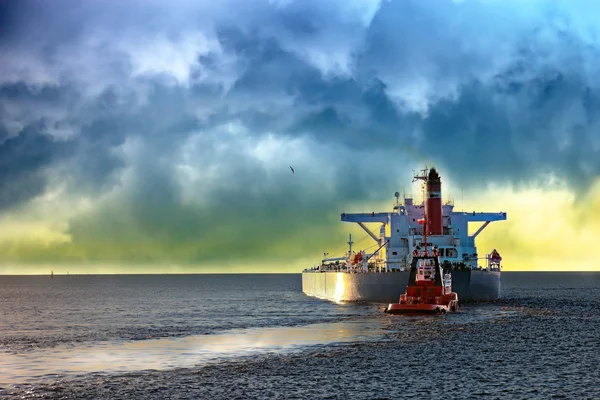 Tempesta in mare — Foto Stock