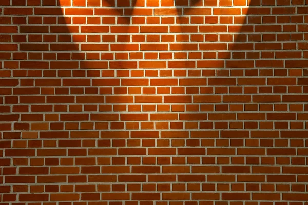 Brick wall and lights — Stock Photo, Image