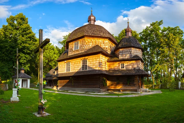 Biserica veche din lemn — Fotografie, imagine de stoc