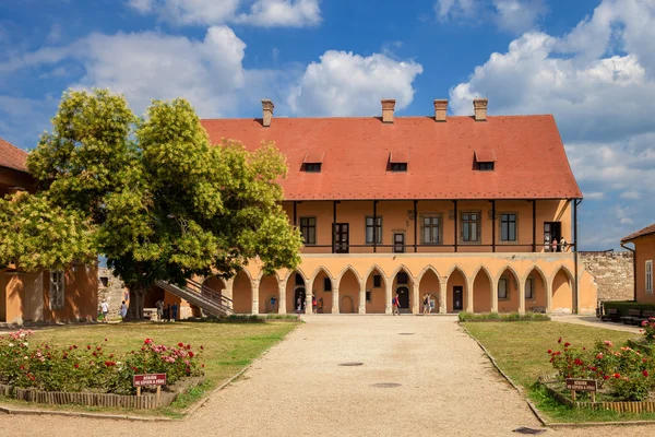 Pátio do castelo — Fotografia de Stock