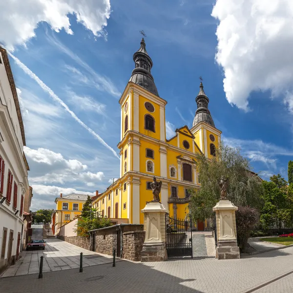 Церква в місті Eger — стокове фото