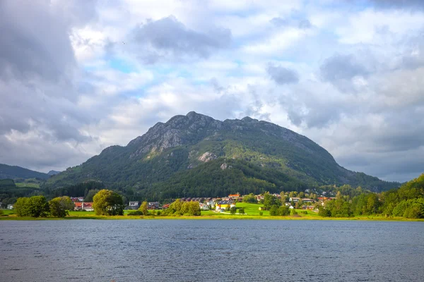 Vista panorâmica da Noruega — Fotografia de Stock