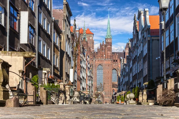 Mariacka straat — Stockfoto