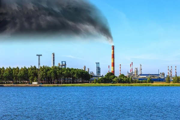 Průmyslové znečištění — Stock fotografie