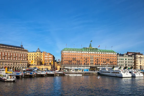 A cidade velha em stockholm, sueco — Fotografia de Stock