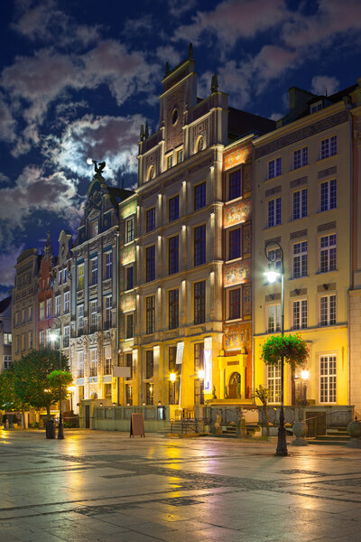 Gdansk at night