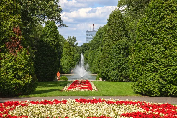 Stadtpark in Balystok — Stockfoto