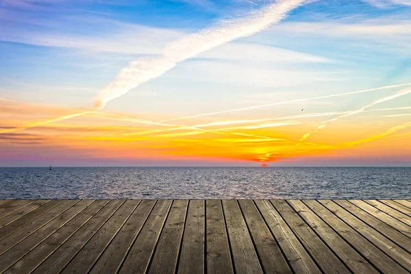 Wooden pier — Stock Photo, Image