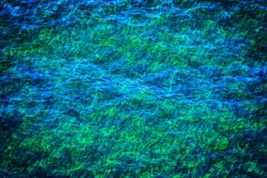 Yeşil su arkaplanı 