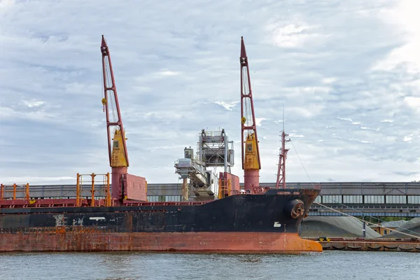 Crane ship — Stock Photo, Image