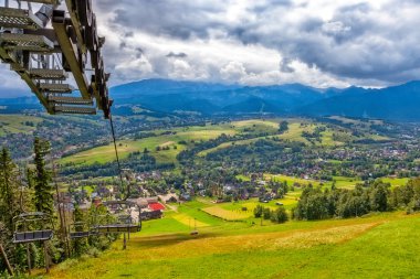 tatras dağlarının görünümü 