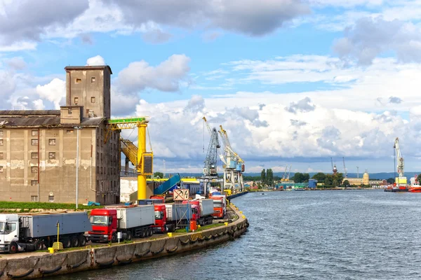 Port in Gdansk — Stock Photo, Image