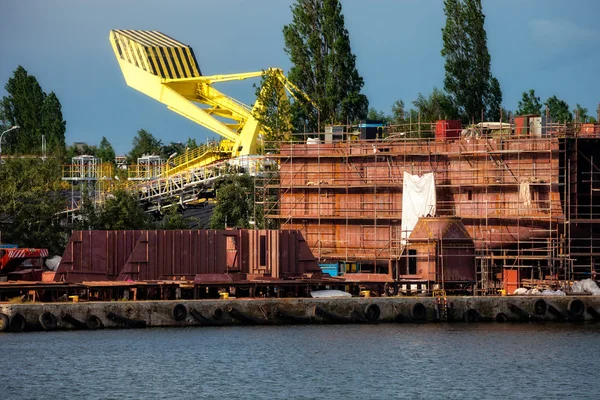 Gemi inşaa — Stok fotoğraf