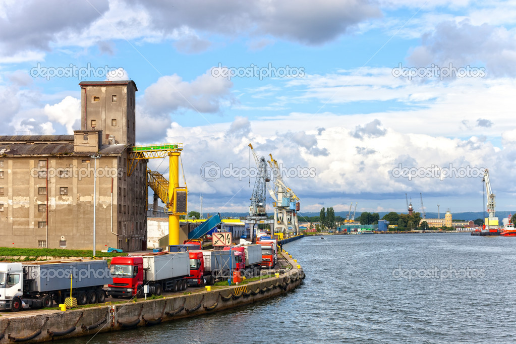 Port in Gdansk