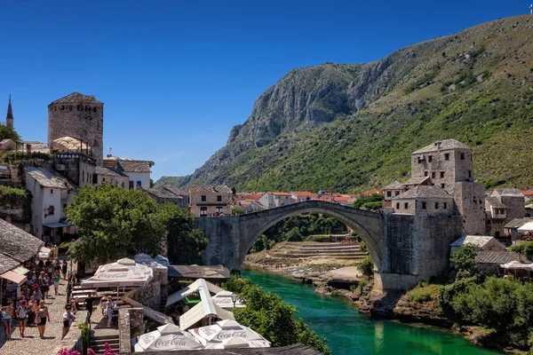 Famoso Puente Viejo en Mostar —  Fotos de Stock