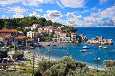 Montenegro coastline  clipart