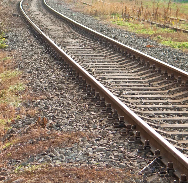 Railroad tracks — Stockfoto