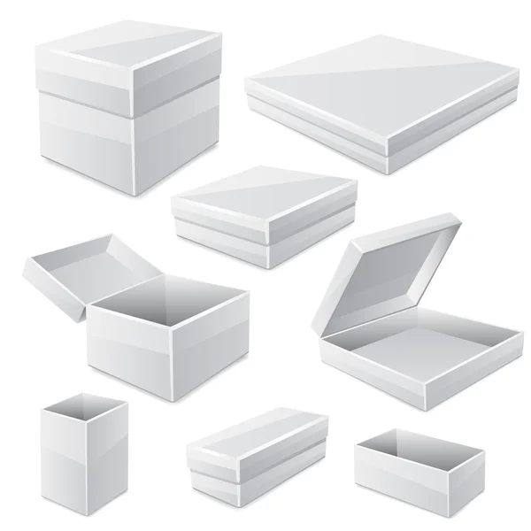 kutu seti. vektör