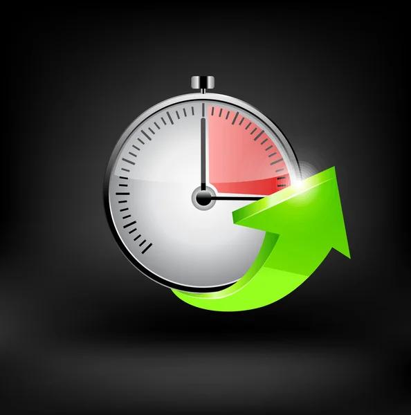 Timer pictogram — Stockvector