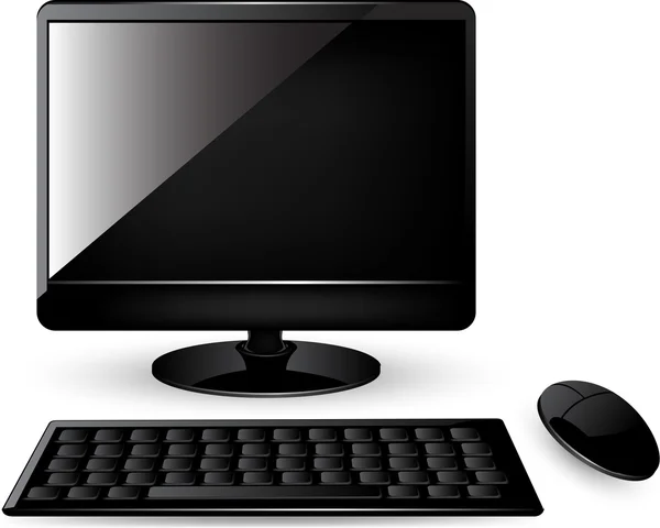 Computer vector. Vector Stock Vector by ©pokomeda 26977023