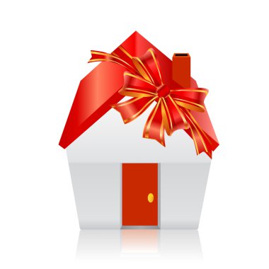 ev hediyesi olarak. vektör
