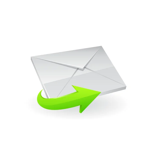 Icono de correo electrónico. Vector — Archivo Imágenes Vectoriales