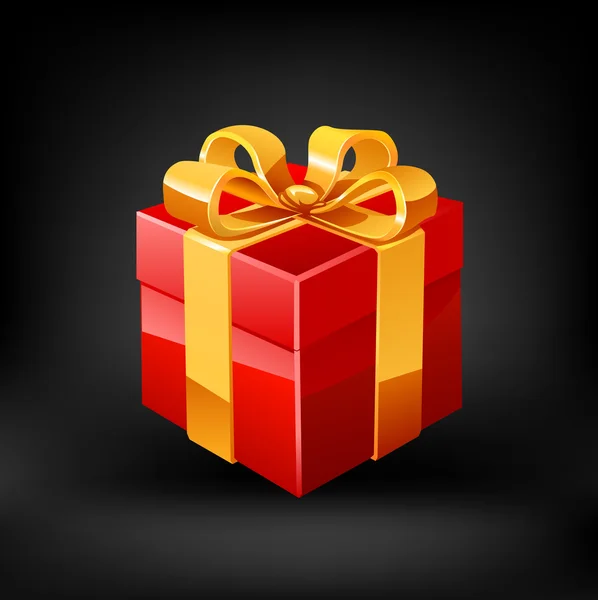 Un regalo. Vector — Vector de stock