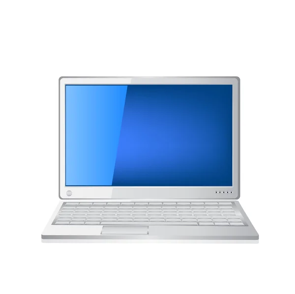 Ikona laptopa. — Wektor stockowy