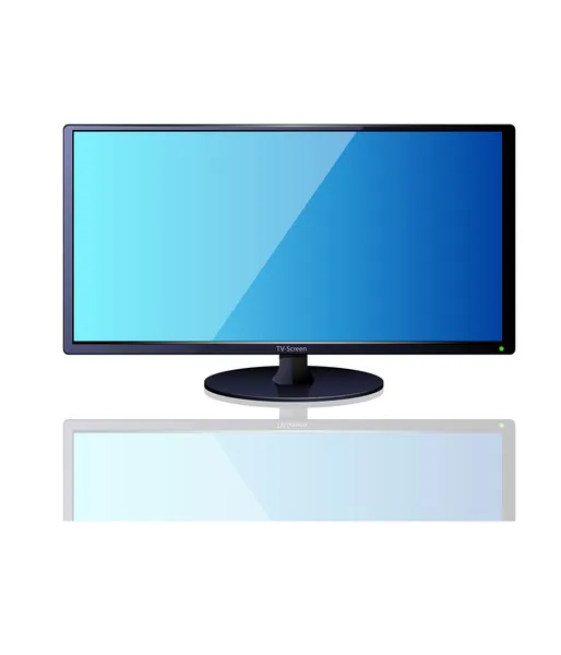 TV LCD plasma — Image vectorielle