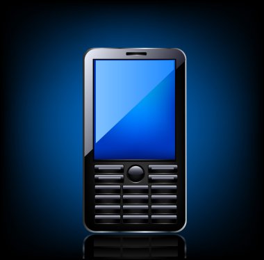 hareket eden telefon. vektör