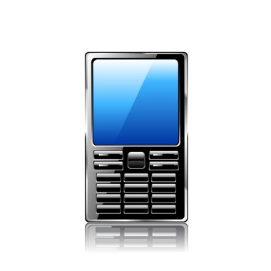 cep telefonu düzenlenebilir vektör dosyası. Özgün tasarım.