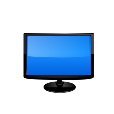 TV İzleyicisi. vektör