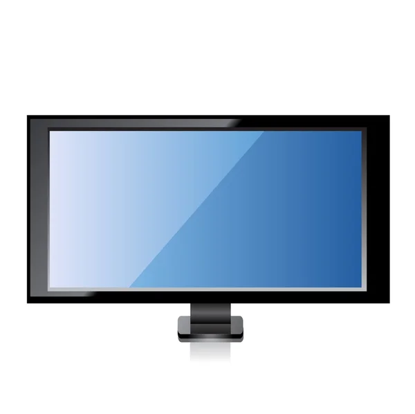 Monitor LCD vectorial — Archivo Imágenes Vectoriales